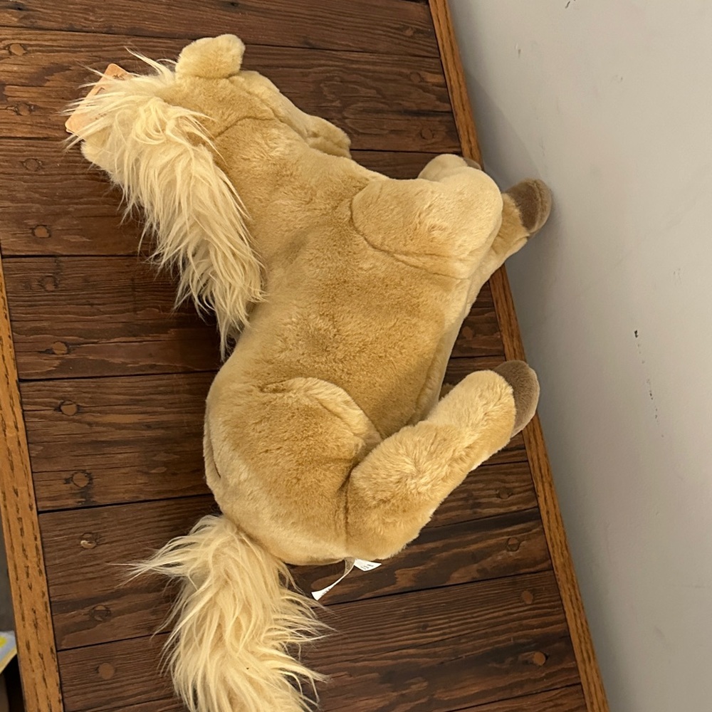 Dakini Tan Plush Pony - Picture 6 of 7